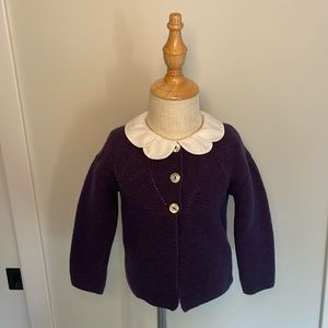 La Coqueta Roseta Girl Cardigan 2T